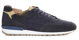 Sneakers homme velours Brun - CANBERRA