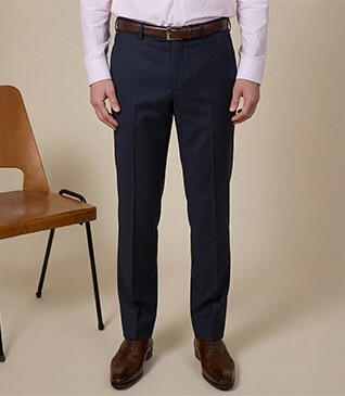 Pantalon de costume homme Noir - LAZARE