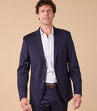 Veste de costume homme Bleu Marine - LAZARE