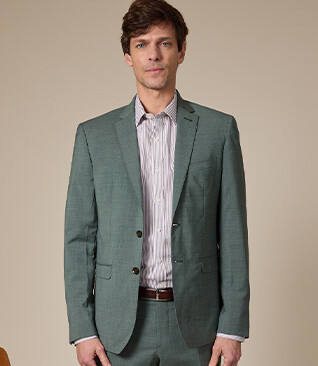 Veste de costume homme Vert Tilleul - LAZARE