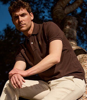 Polo homme Chocolat - ANDY II