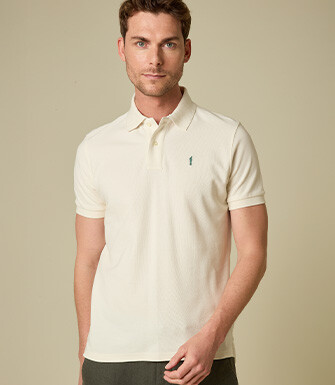 Polo homme - Ecru - ANDY II