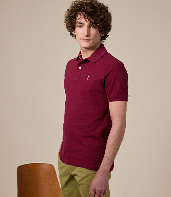 Polo homme Lie De Vin - ANDY II