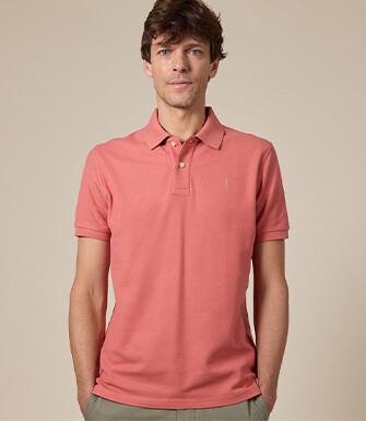 Polo homme Rose Vintage - ANDY II