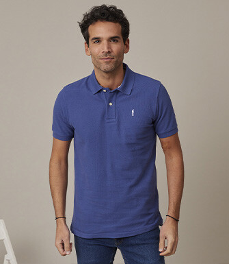 Polo Bleu Royal homme - ANDY II