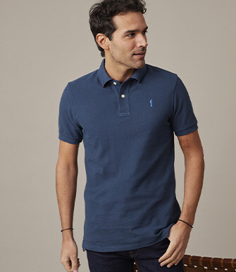 Polo Bleu Nordique homme - ANDY II