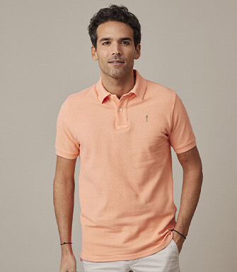 Polo homme Corail Clair - ANDY II