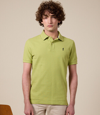 Polo homme Vert Pistache - ANDY II