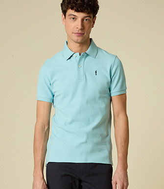 Polo homme - Turquoise - ANDY II