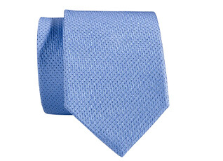 Cravate homme Soie bleue - Micro Pois Bleu ciel