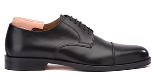 Derbies homme Noir semelle cuir avec patin - MAYFAIR CLASSIC PATIN