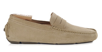 Mocassin homme Velours Beige Foncé - SEACREST II
