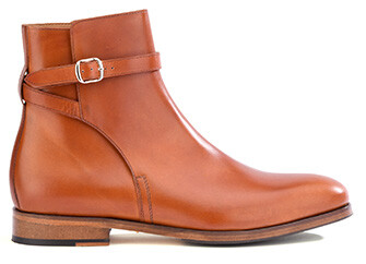 Boots Jodhpur homme Gold - WHITEHALL PATIN