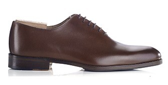 Richelieu homme Châtaigne Foncé Patiné - PETER PATIN