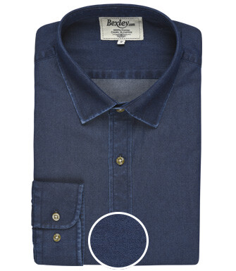 Chemise jean denim Indigo Foncé - JACQUEMIN