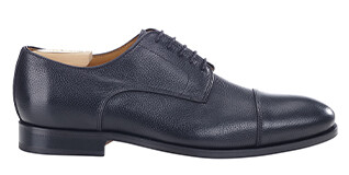 Derbies homme Noir Grainé semelle cuir - GILWELL