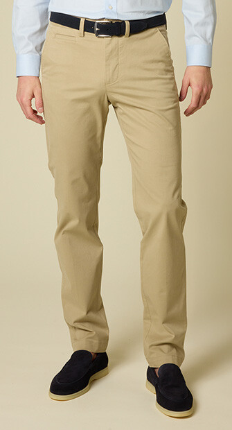 Pantalon chino pour homme Beige Mastic - JERRY II