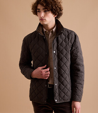 Veste matelassée homme Marron - TORSTEN II