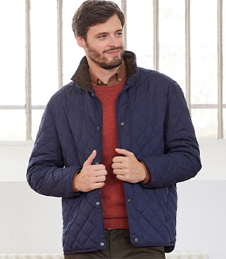 Veste matelassée homme Marine - TORSTEN II