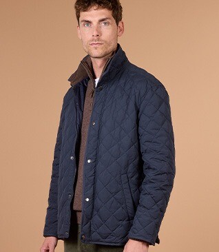 Veste matelassée homme Marine - TORSTEN II