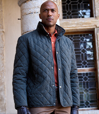 Veste matelassée homme Vert foncé - TORSTEN II