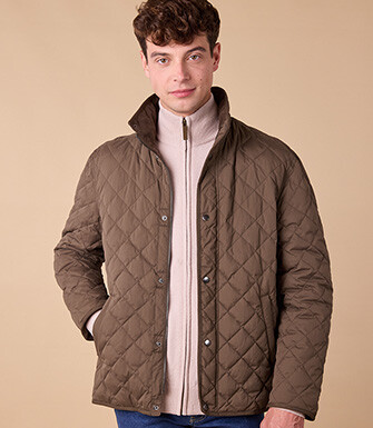 Veste matelassée homme Chocolat - TORSTEN II