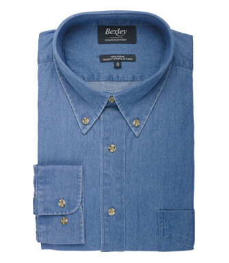 Chemise en jean homme Denim - CHESTON