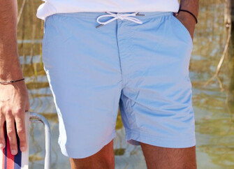 Maillot de bain homme Bleu clair - BRENTAN