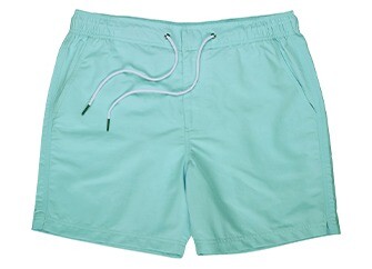 Short de bain homme Vert Menthe - BRENTAN