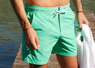 Short de bain homme Vert Vif - BRENTAN