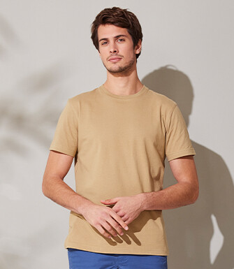 Tee-shirt coton bio uni Désert - EDGAR III