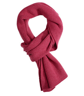 Écharpe Lambswool Rouge Chiné