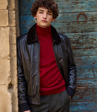 Blouson aviateur homme Noir - EVERETT II