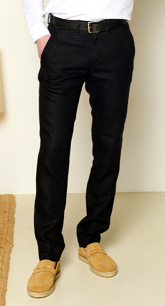 Pantalon chino homme Noir - KYLSON