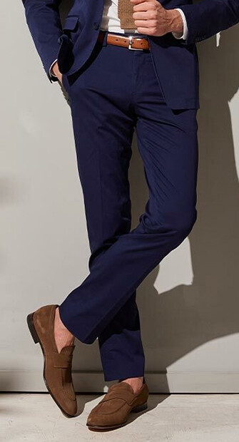 Pantalon de costume homme Navy - LAZARE