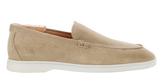 Mocassin homme Velours Beige - MANASOTA II