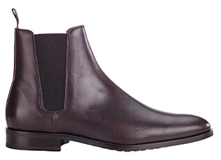 Chelsea boots homme Brun patiné - TODDINGTON GOMME