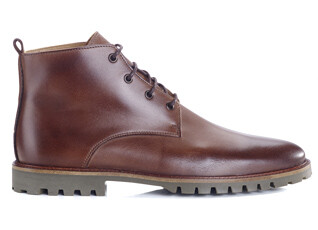 Boots semelle gomme homme Chocolat patiné - CANFIELD GOMME