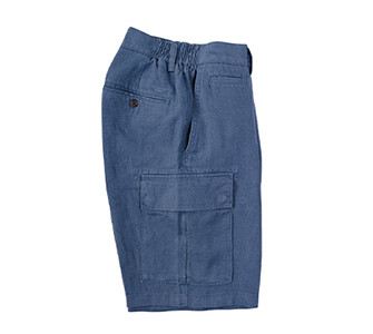 Bermuda cargo homme Bleu Orage - BORDEN
