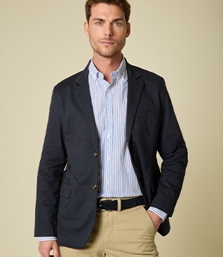 Blazer homme Navy Foncé - LUBERT
