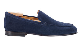 Mocassin homme Velours Navy - BACENO