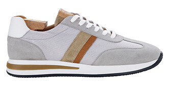 Sneakers homme Gris Clair et Beige  - KEILIRA
