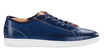 Sneakers homme Bleu Patiné - MILANESIA