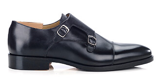 Chaussures cuir homme avec boucle Noir - GREYDALE PATIN