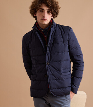 Veste matelassée homme Marine Foncé - OLSON III