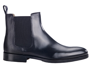 Chelsey boots homme Noir - DOVON PATIN