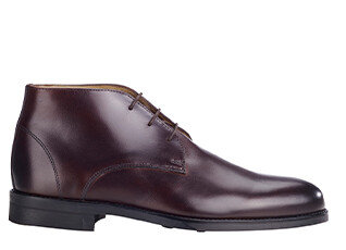 Low boots cuir homme Chocolat - WATFORD II GOMME CITY