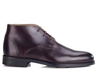Low boots cuir homme Chocolat - WATFORD II GOMME CITY