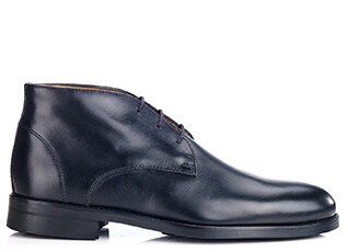 Low boots cuir homme Noir - WATFORD II GOMME CITY