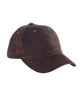Casquette homme en Velours Brun - BRADWELL II